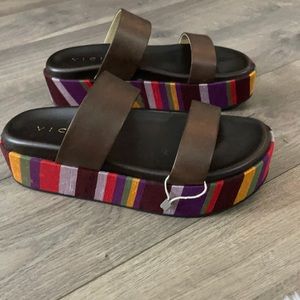 New Beautiful Italian Platform Sandals